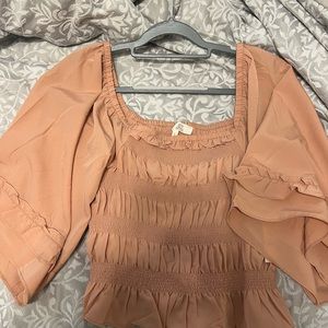 Cropped blouse
